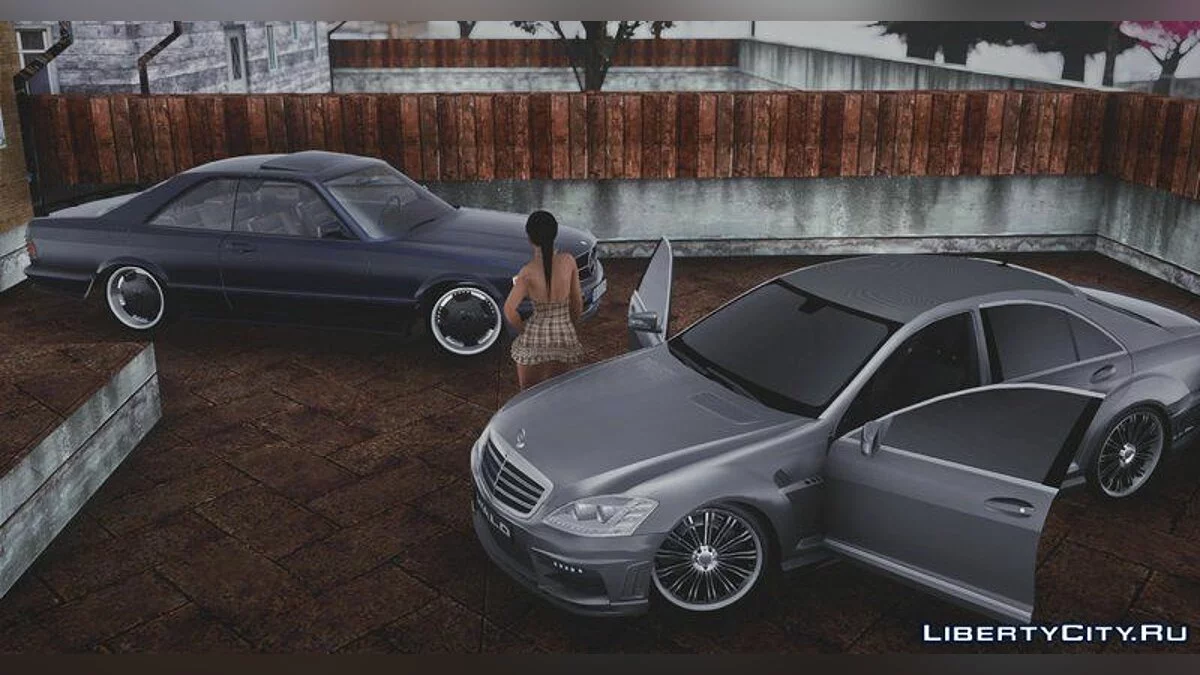 Mercedes-Benz S W221 Wald Black Bison / GTA San Andreas