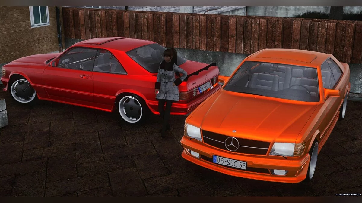 مرسيدس 560 SEC AMG / جي تي إيه سان أندرياس