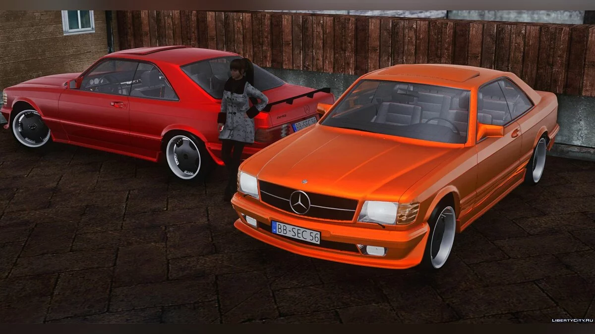 مرسيدس 560 SEC AMG / جي تي إيه سان أندرياس