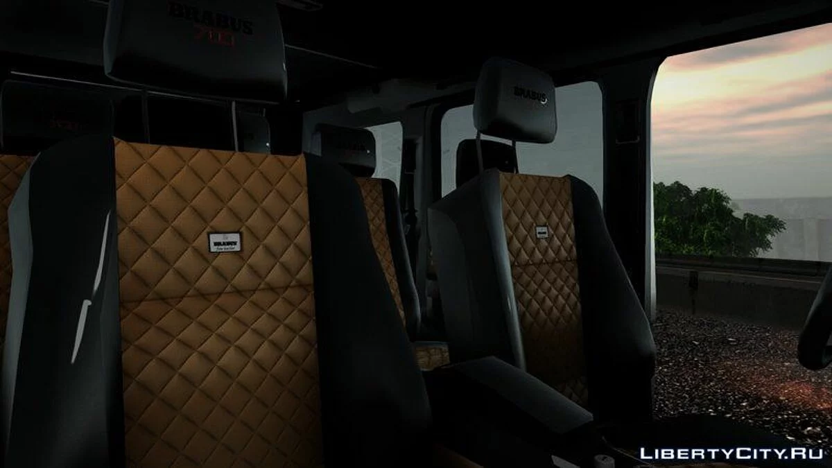 Mercedes-Benz G700 Brabus Widestar Dubai Police / GTA San Andreas