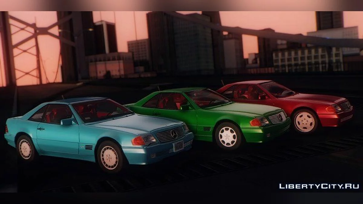 Mercedes-Benz SL-Class (R129) 600SL500SL 1993 (Spécification US) / GTA San Andreas