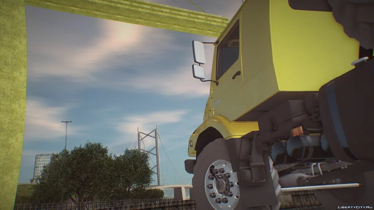 Mercedes-Benz Zetros Excavator / GTA San Andreas
