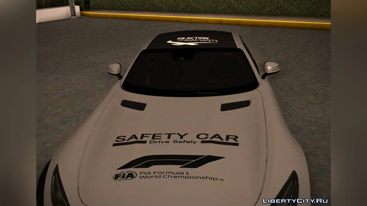 2017 Mercedes AMG GT R - Mobil Pengaman + Suara / GTA San Andreas