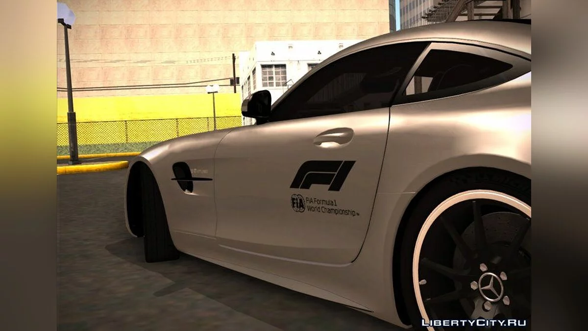 2017 Mercedes AMG GT R - Mobil Pengaman + Suara / GTA San Andreas