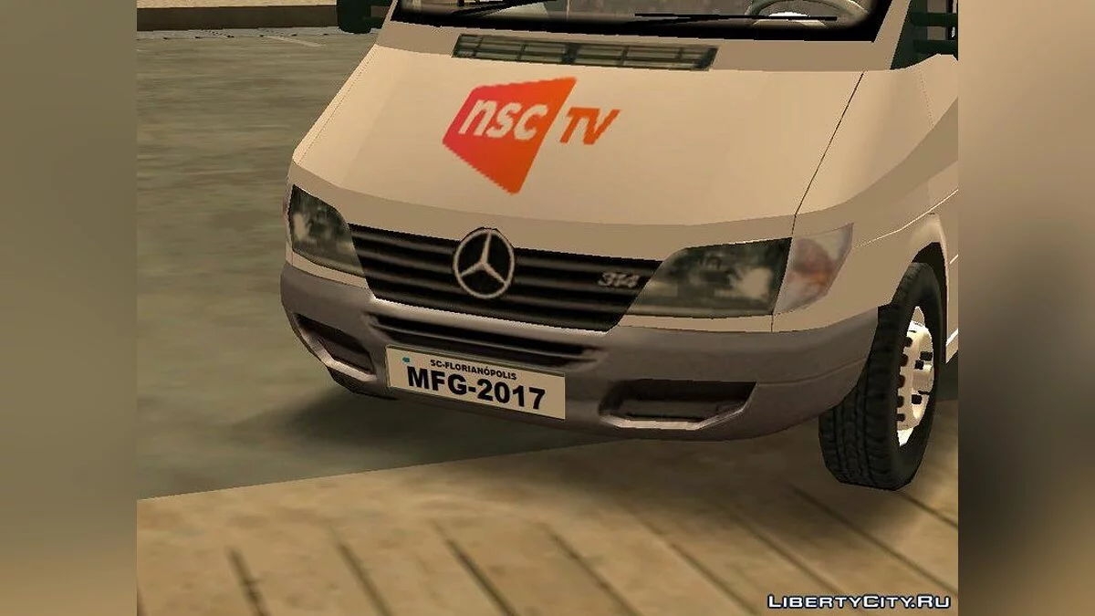 Mercedes-Benz Sprinter NSC TV / GTA San Andreas