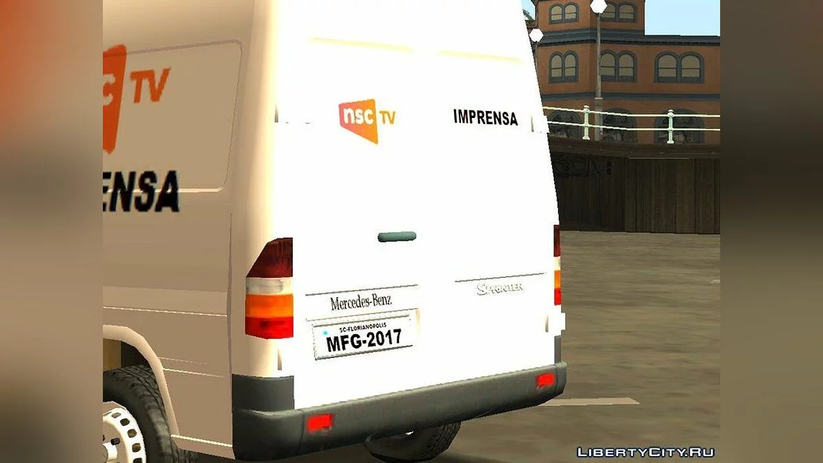 Mercedes-Benz Sprinter NSC TV / GTA San Andreas