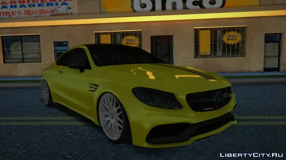 Mercedes-Benz C63S Coupe / GTA San Andreas