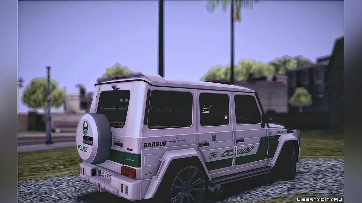 梅赛德斯-奔驰G700警车 / GTA San Andreas