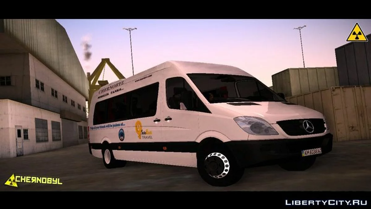 Mercedes Benz Sprinter 313 CDi - Chernobyl Tour / GTA San Andreas