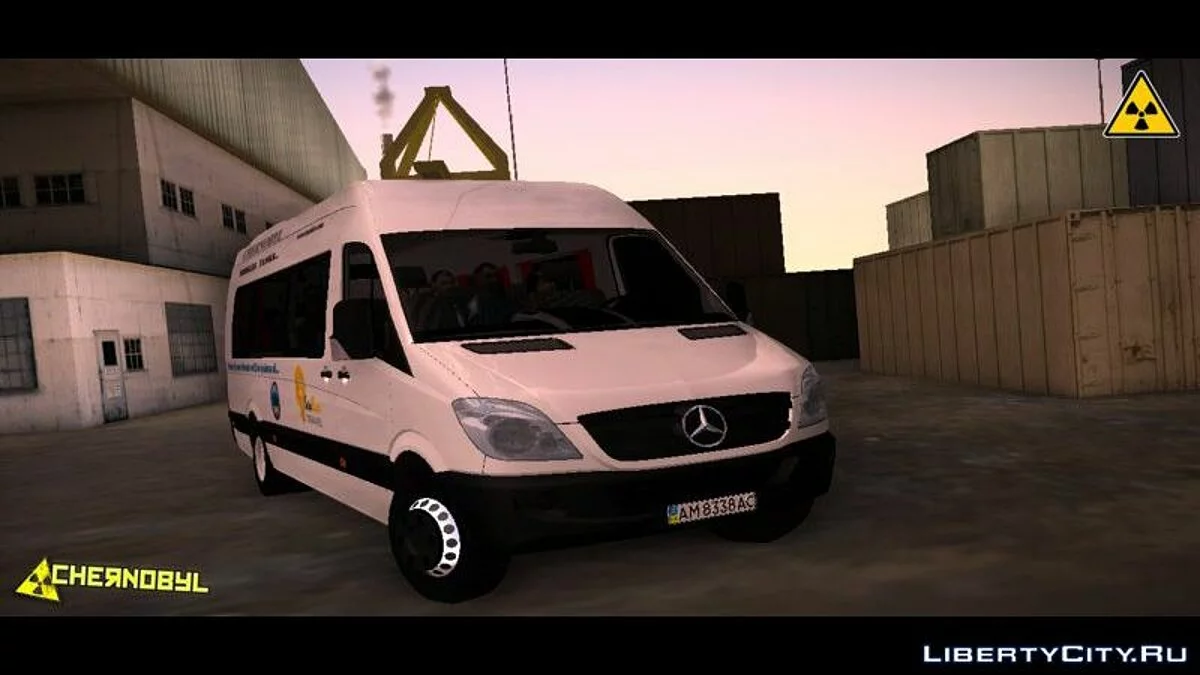 Mercedes Benz Sprinter 313 CDi - Chernobyl Tour / GTA San Andreas