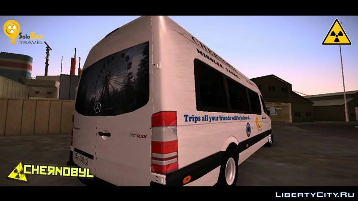 Mercedes Benz Sprinter 313 CDi - Chernobyl Tour / GTA San Andreas