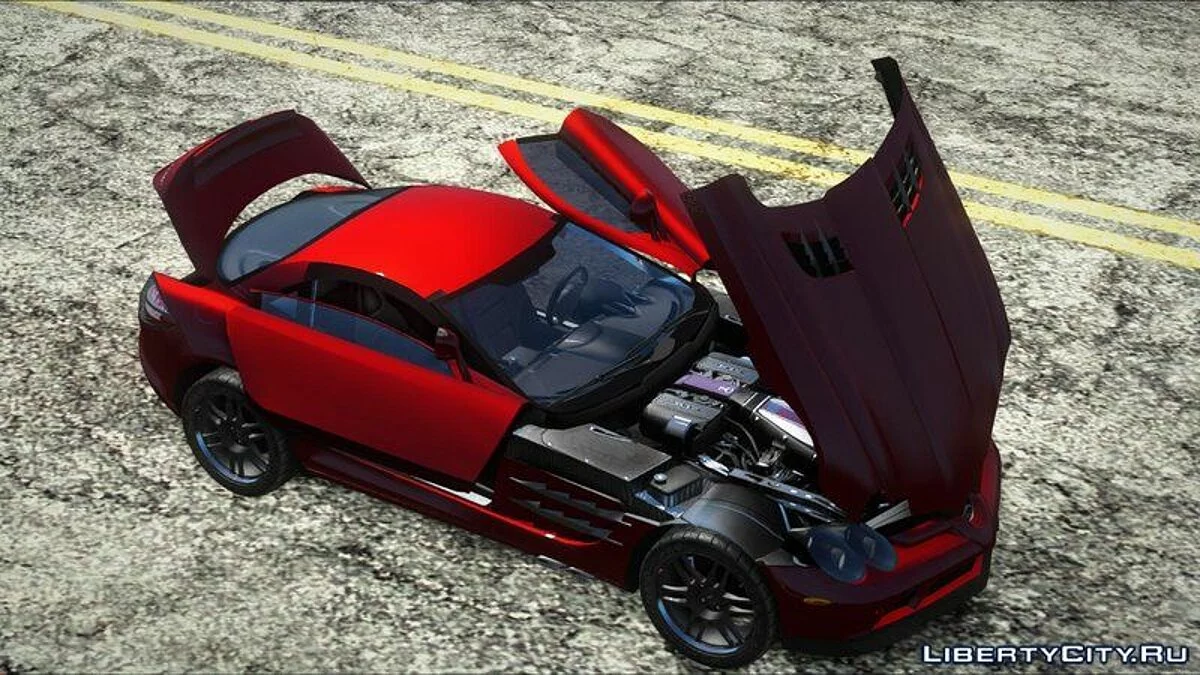 Mercedess Benz SLR 722 / GTA San Andreas