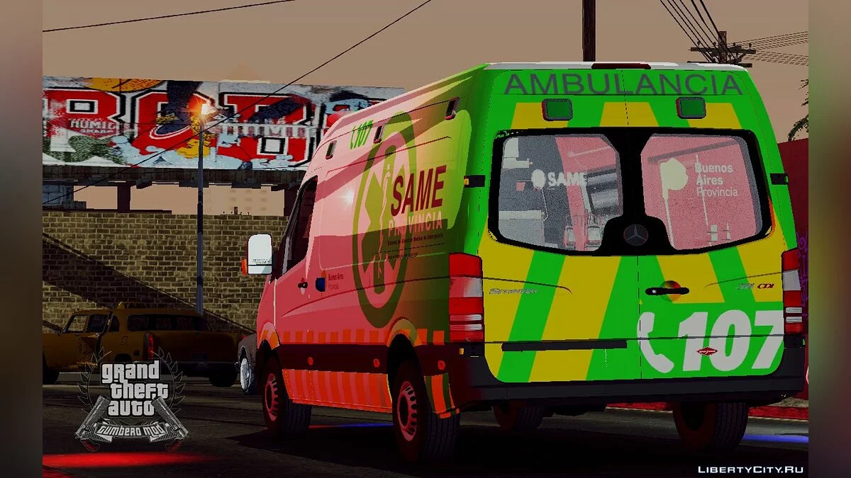 Ambulância - Argentina / GTA San Andreas