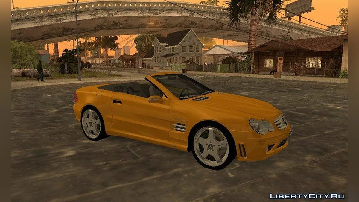Mercedes Benz SL65 AMG Cabrio / GTA San Andreas