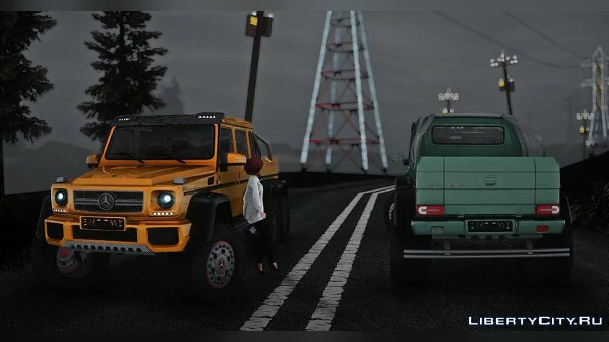 Mercedes-Benz G63 AMG 6x6 / GTA San Andreas