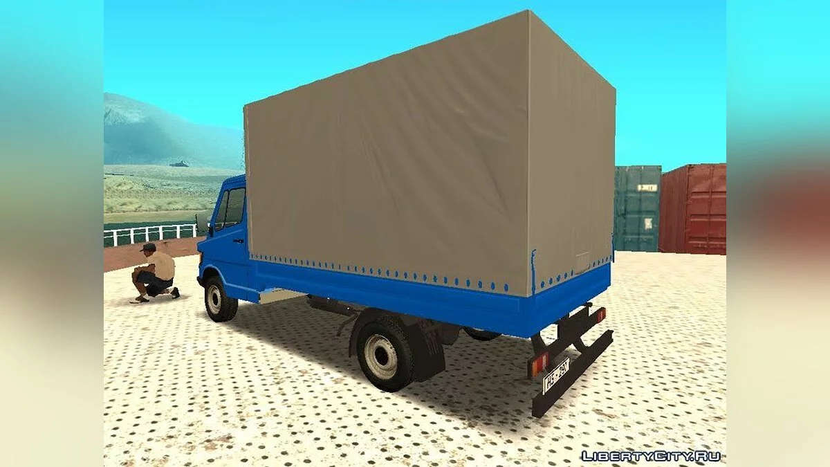 Camion Mercedes-Benz T1 / GTA San Andreas
