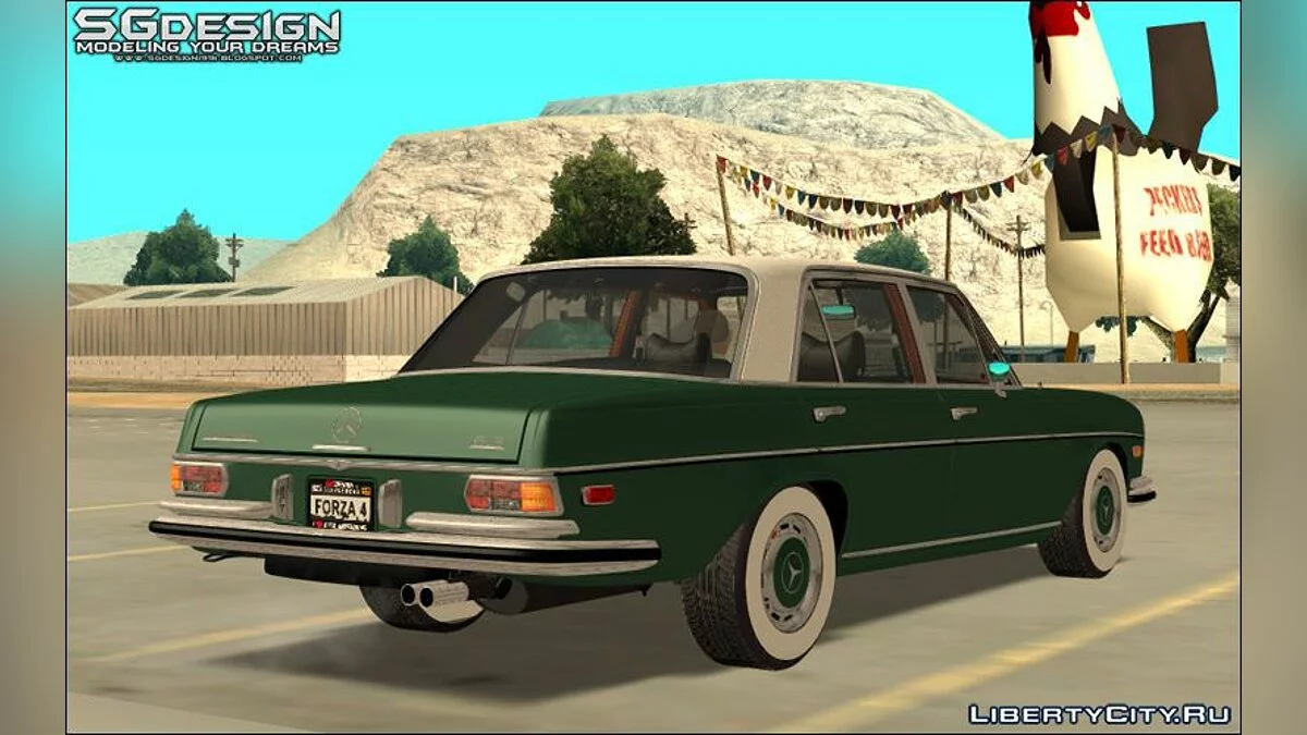 1972 Mercedes-Benz 300SEL - Сток / GTA San Andreas