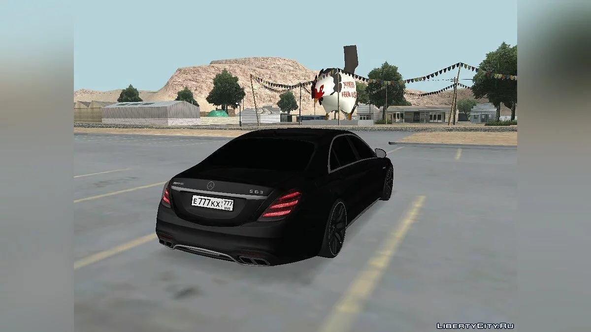 Мерседес S63 AMG / GTA San Andreas