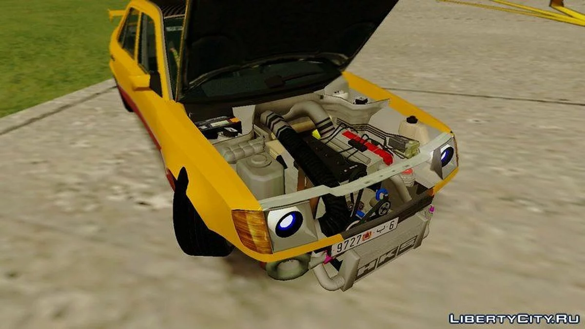 Mercedes-Benz W124 Кастомний Турбо / GTA San Andreas