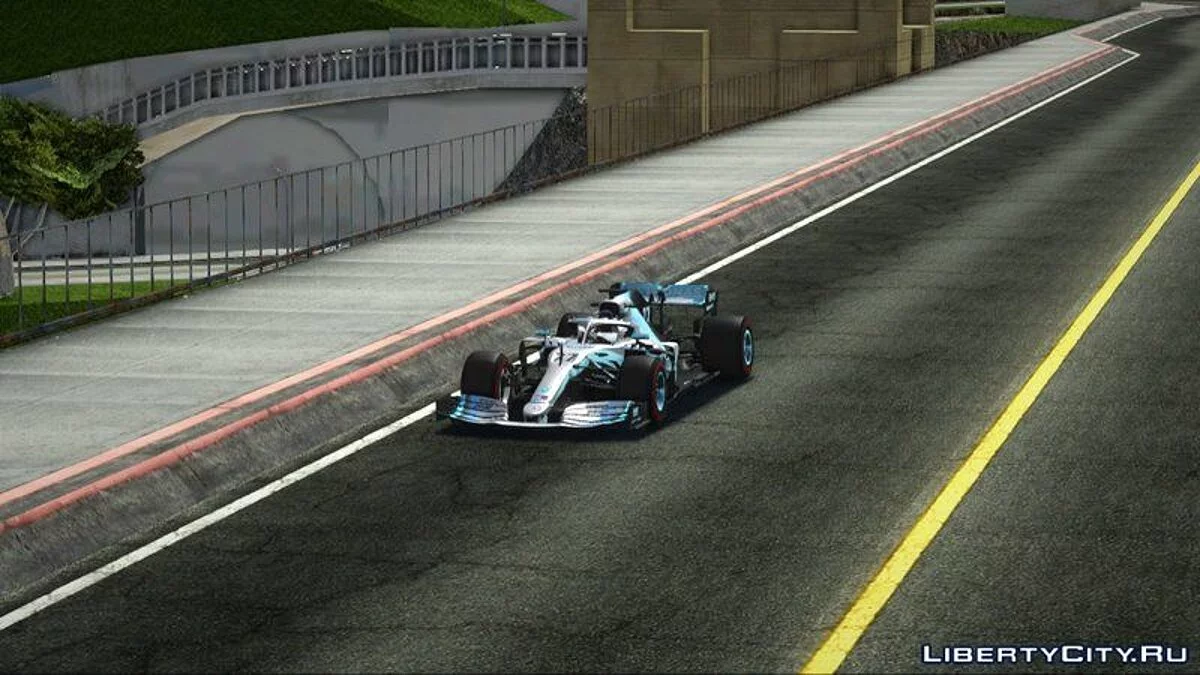 F1 2019 Mercedes Benz W10 #77 / GTA San Andreas