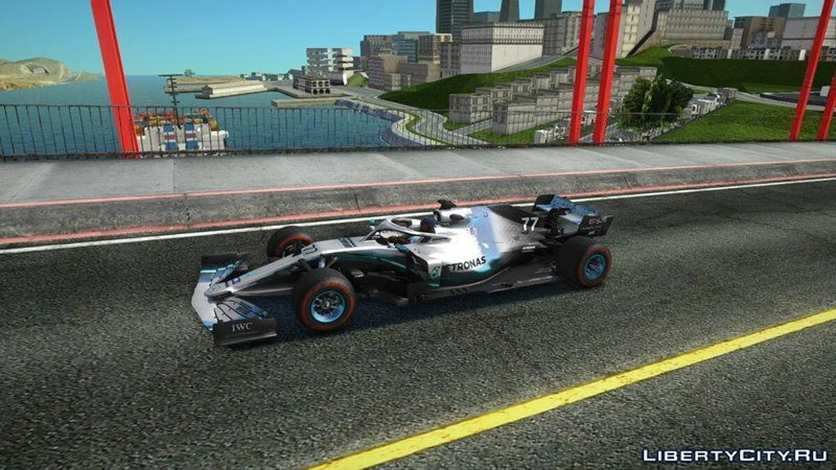 F1 2019 Mercedes Benz W10 #77 / GTA San Andreas