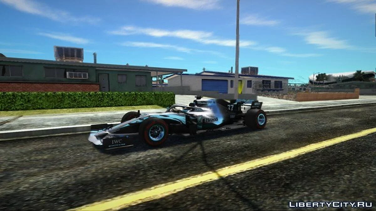 F1 2019 Mercedes Benz W10 #77 / GTA San Andreas