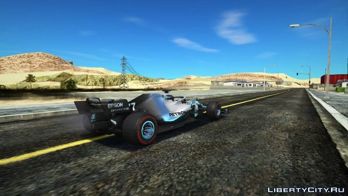 F1 2019 Mercedes Benz W10 #77 / GTA San Andreas