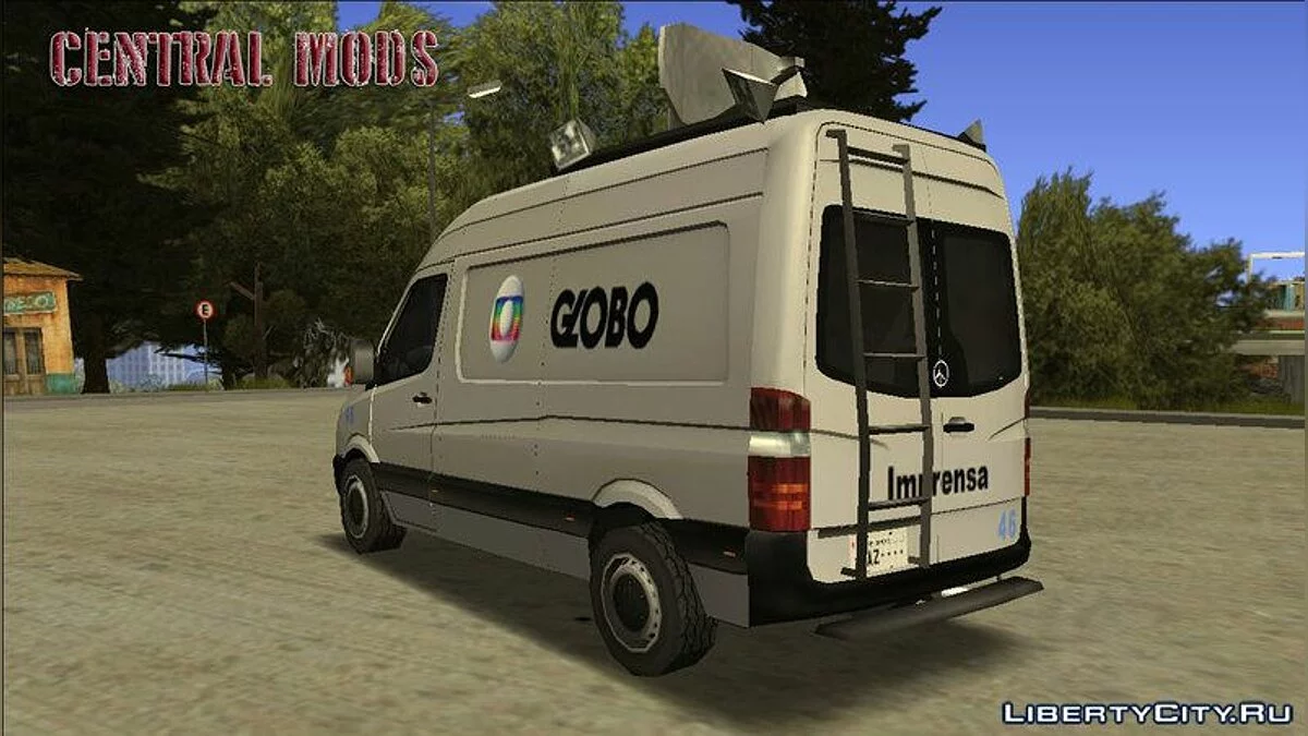 MB Sprinter 2013 - News Van / GTA San Andreas