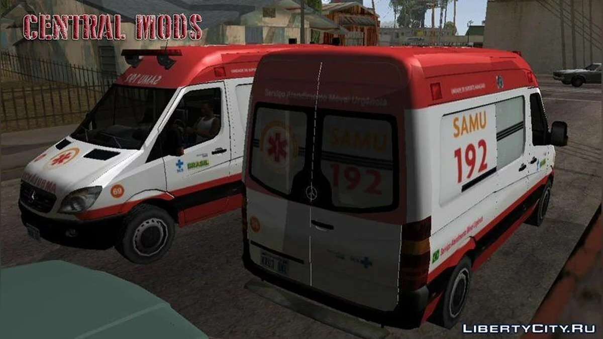 MB Sprinter 2013 - Krankenwagen v2 / GTA San Andreas