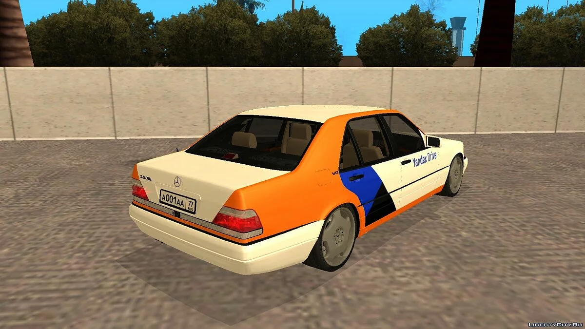 Mercedes-Benz S600L W140 “Yandex Drive