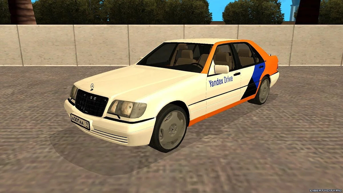 Mercedes-Benz S600L W140 “Yandex Drive