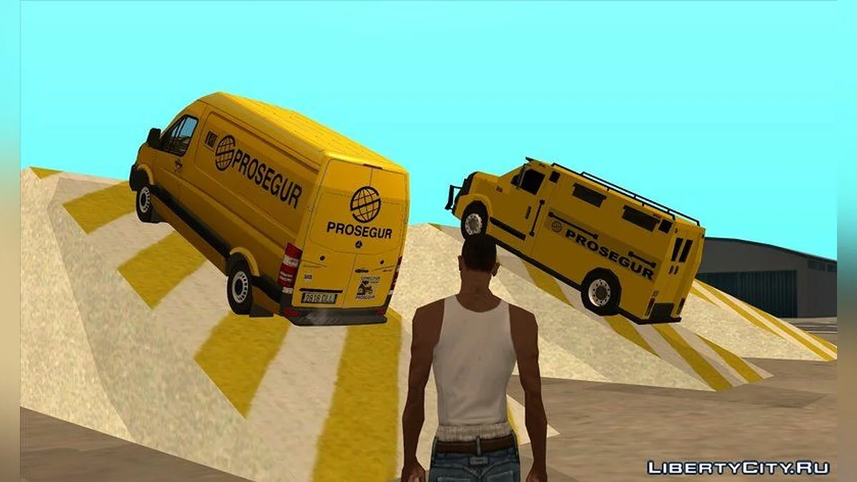Mercedes Benz Sprinter та Фургон Prosegur / GTA San Andreas