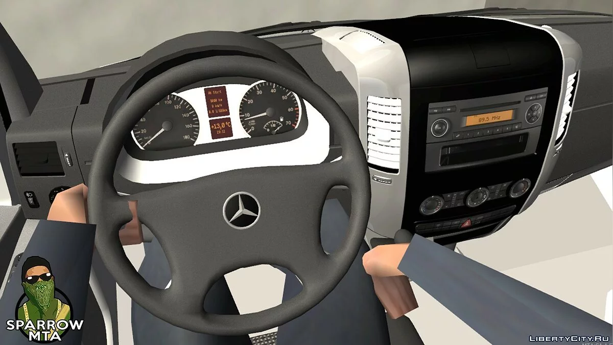 Mercedes-Benz Sprinter Sekolah / GTA San Andreas