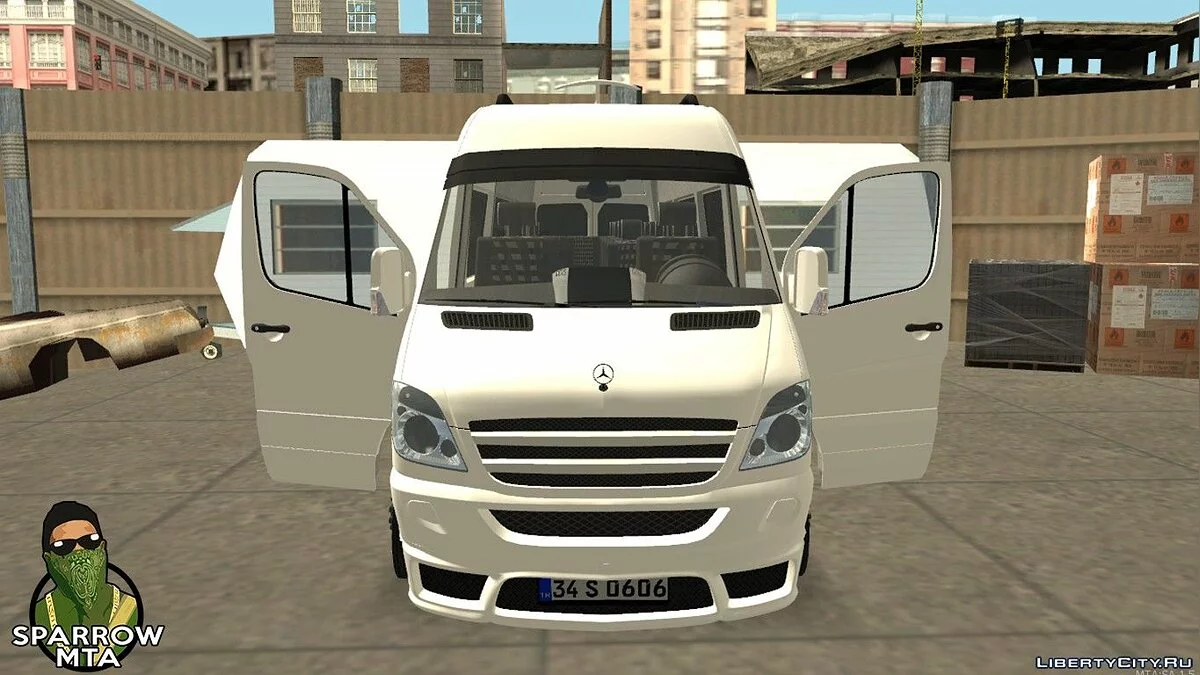 Mercedes-Benz Sprinter Sekolah / GTA San Andreas