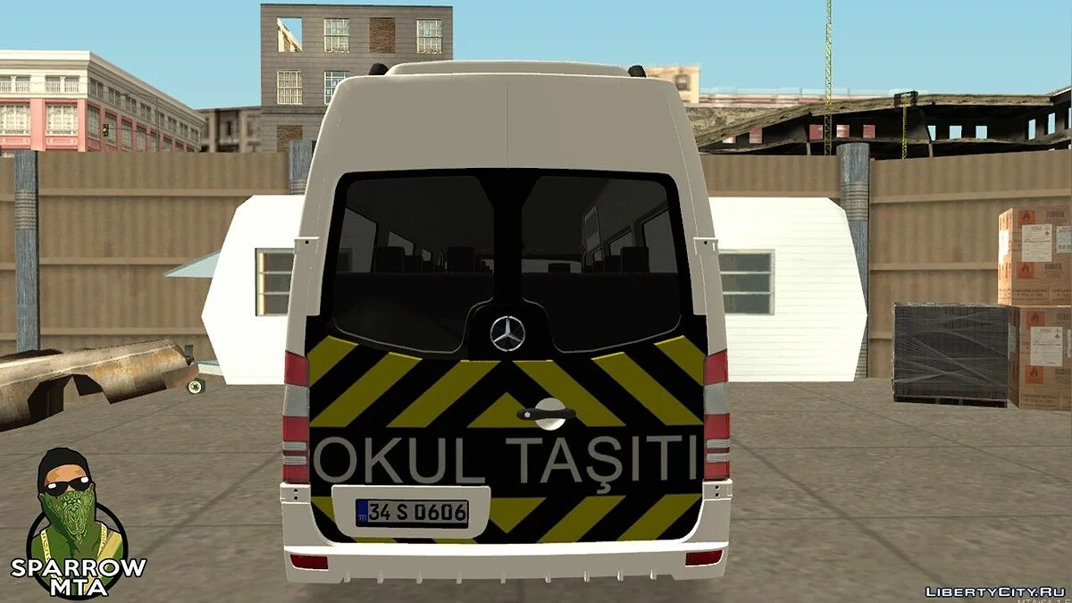 Mercedes-Benz Sprinter Sekolah / GTA San Andreas