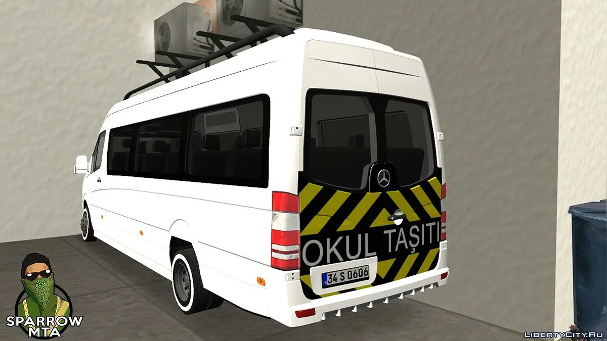 Mercedes-Benz Sprinter Sekolah / GTA San Andreas