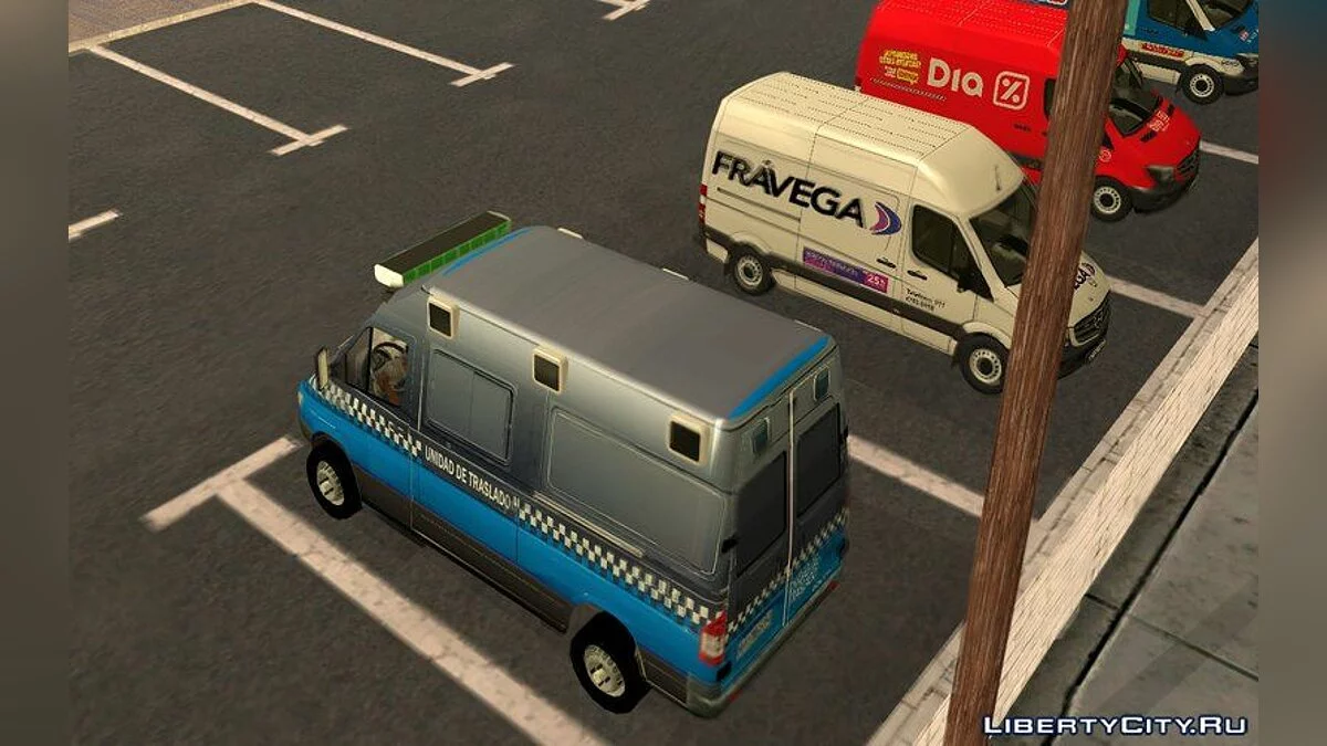 Mercedes Benz Sprinter Transfer Unit / GTA San Andreas