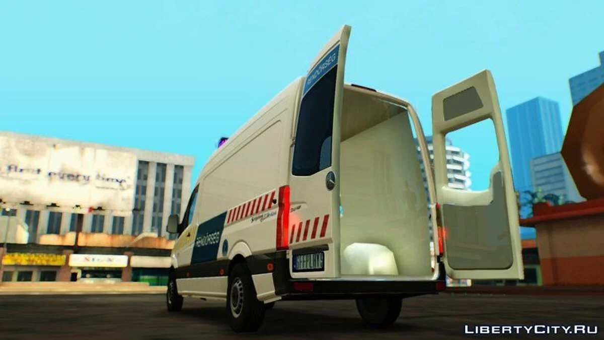 Mercedes Sprinter 2019 - Polícia Húngara / GTA San Andreas
