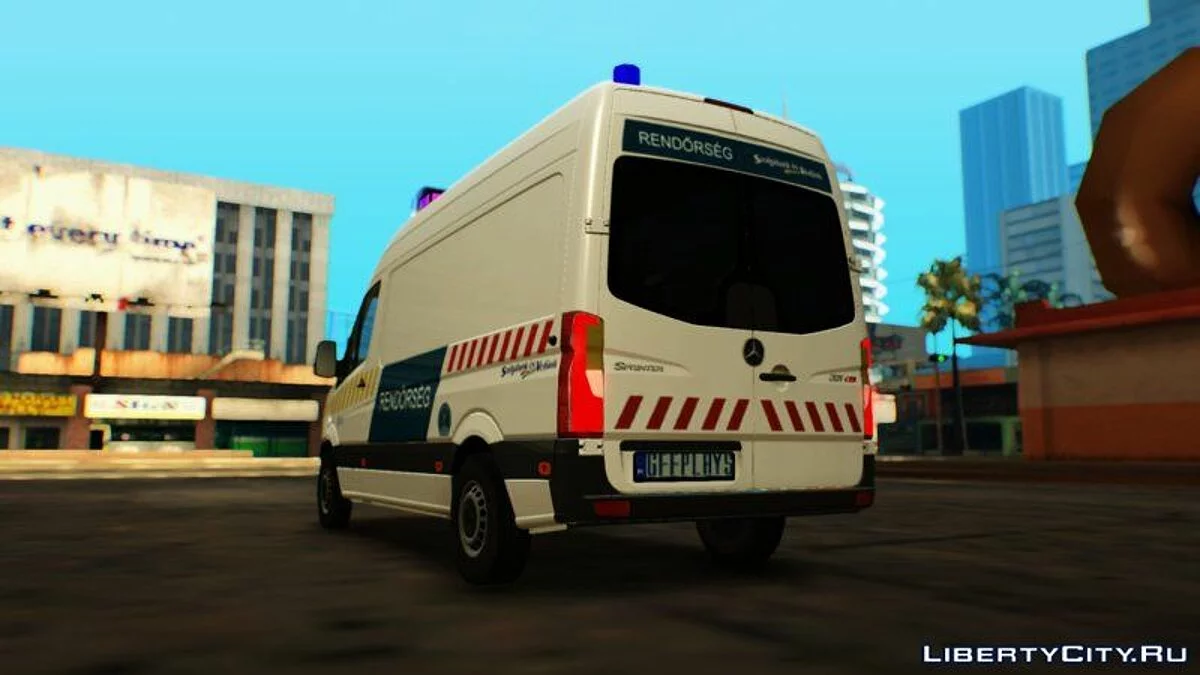 Mercedes Sprinter 2019 - Polícia Húngara / GTA San Andreas