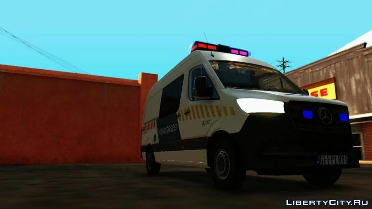 Mercedes Sprinter 2019 - Polícia Húngara / GTA San Andreas