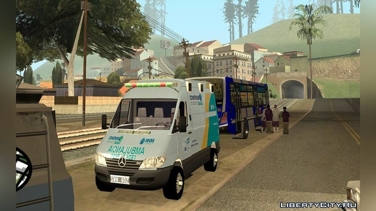 Mercedes Sprinter Ambulance Uocra / GTA San Andreas