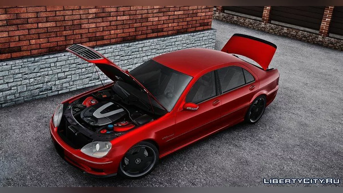 Mercedes W220 S63 AMG / GTA San Andreas