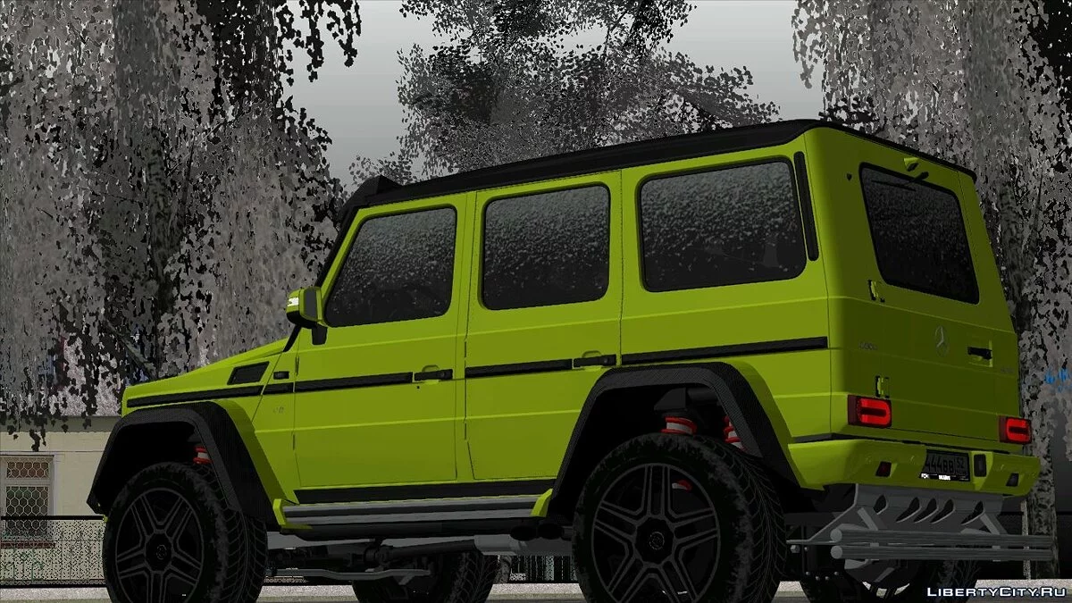 مرسيدس-بنز G500 4x4² برابوس / جي تي إيه سان أندرياس