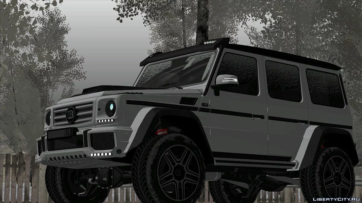 مرسيدس-بنز G500 4x4² برابوس / جي تي إيه سان أندرياس