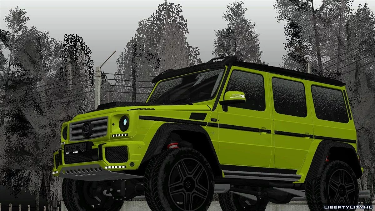 مرسيدس-بنز G500 4x4² برابوس / جي تي إيه سان أندرياس