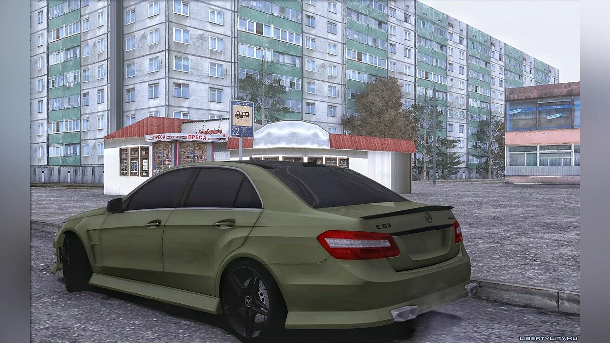 مرسيدس بنز W212 / جي تي إيه سان أندرياس