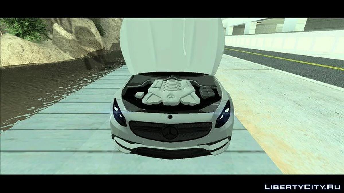Mercedes-Benz Classe S Coupe S63AMG / GTA San Andreas