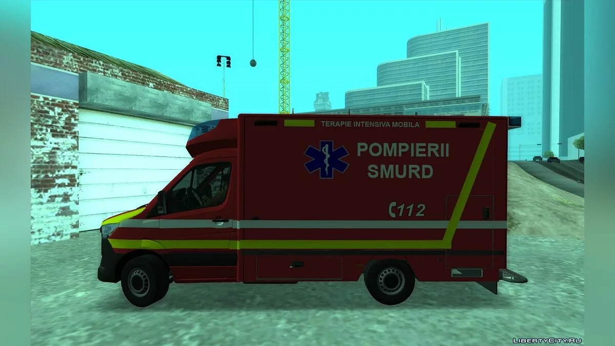 2020 Mercedes-Benz Sprinter - SMURD - ATPVM Emergency Vehicle / GTA San Andreas