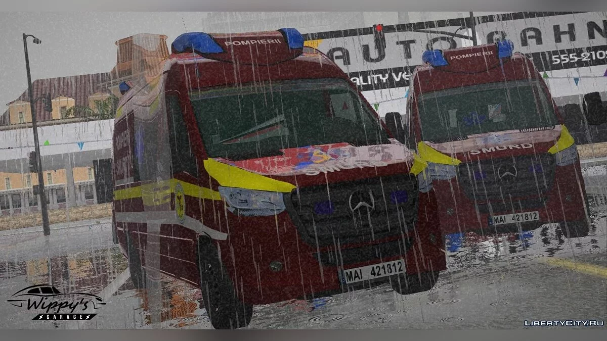2020 Mercedes-Benz Sprinter terapia intensiva / GTA San Andreas