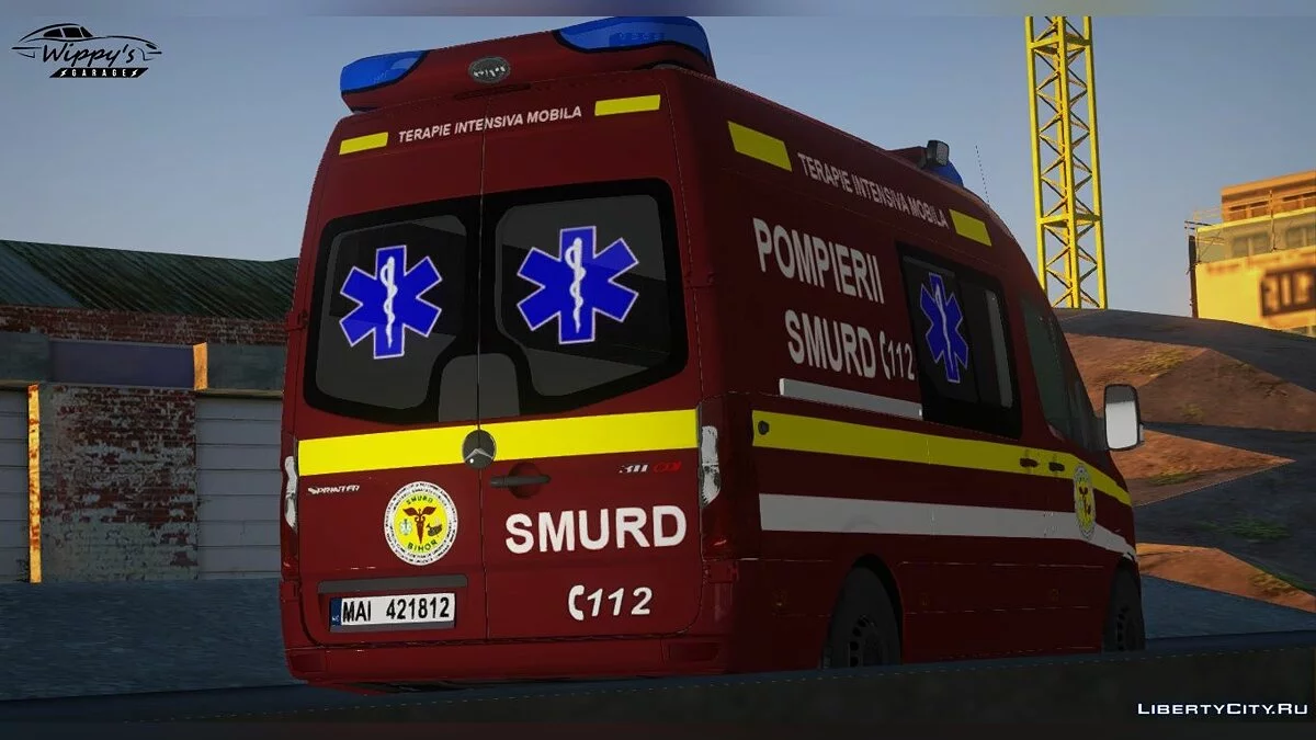 2020 Mercedes-Benz Sprinter terapia intensiva / GTA San Andreas